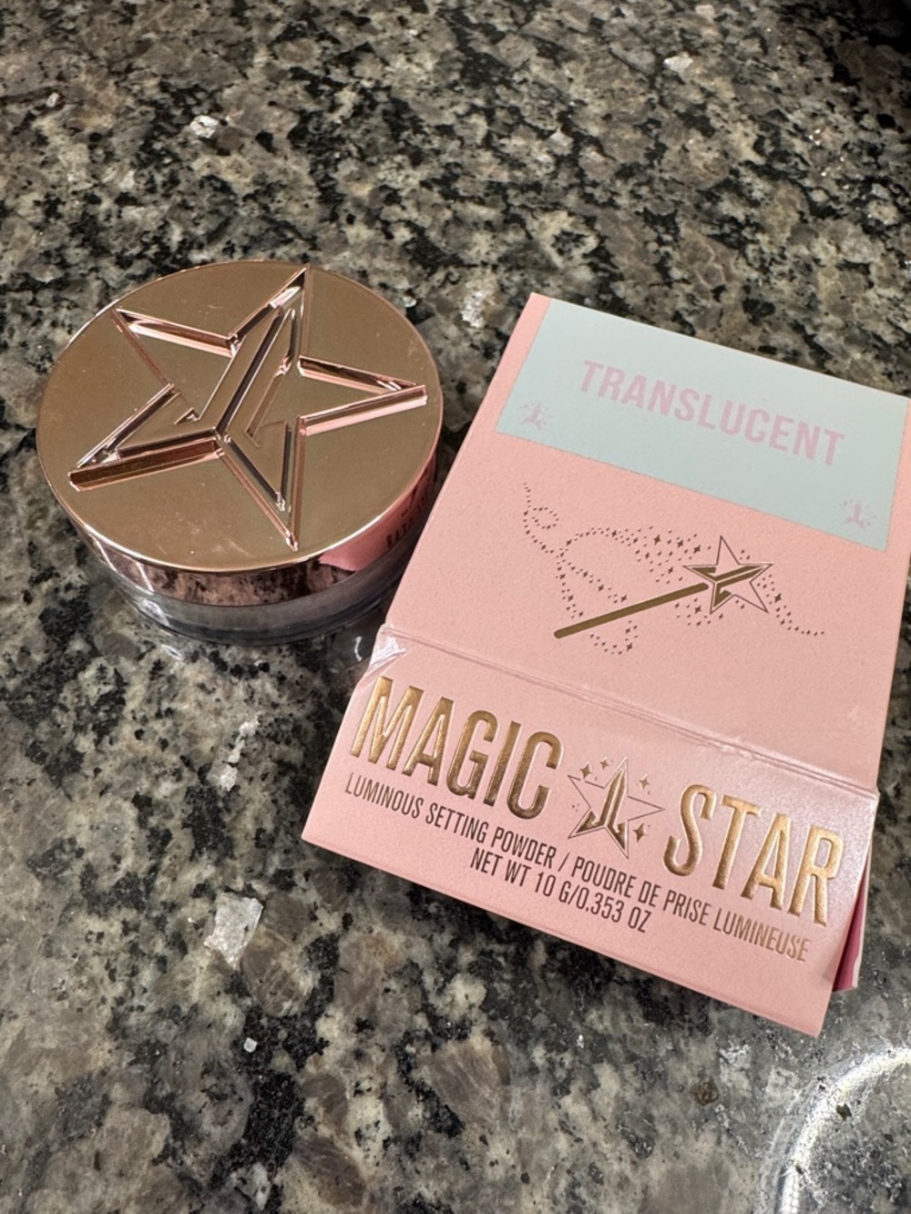 Jeffree Star Magic Star Translucent Setting Powder NEW